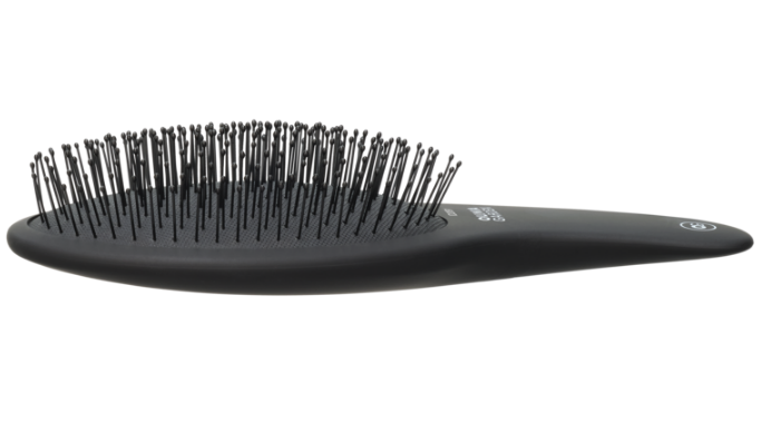 Щітка Olivia Garden Curve Nylon Bristles Matt Black