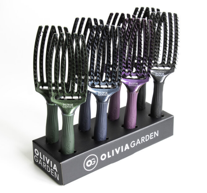 Щітка Olivia Garden Finger Brush Combo Midnight Black Onyx