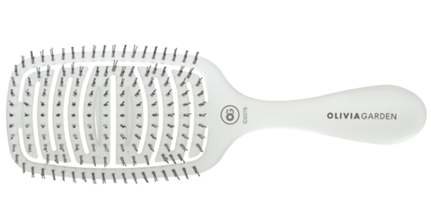 Щетка Olivia Garden Flex Fine Ice White купить - 485 грн